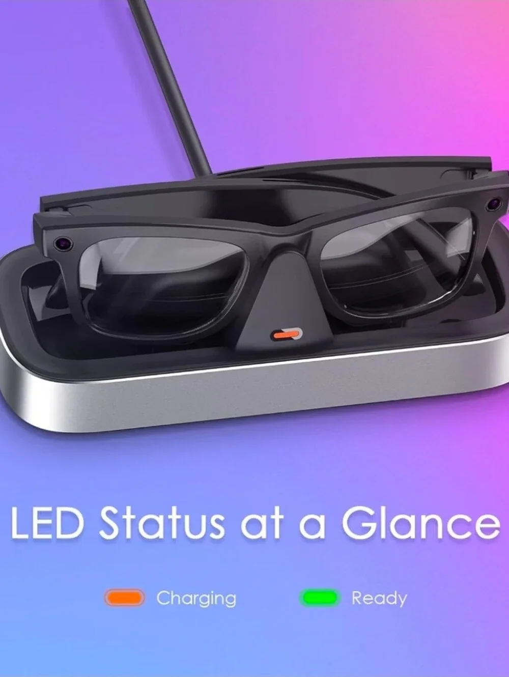 Charging Station Meta Ray-Ban Glasses Wayfarer Skyler Headliner Oakley HSTN